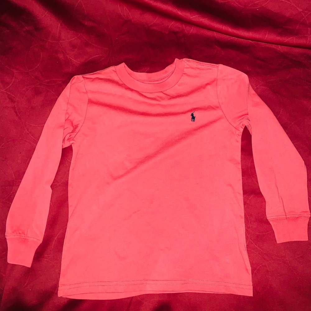Long sleeved, boy’s T-shirt with blue horse